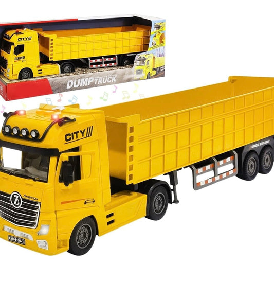 Dump Truck Toy with Lights and Sounds Effect