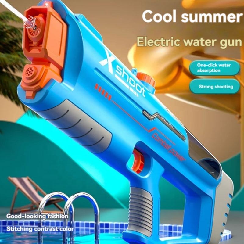 BIG SIZE  SIZE - Electric Water Gun Squirt Gun for Adults Outdoor Games Automatic SUCTION Water Guns Toy