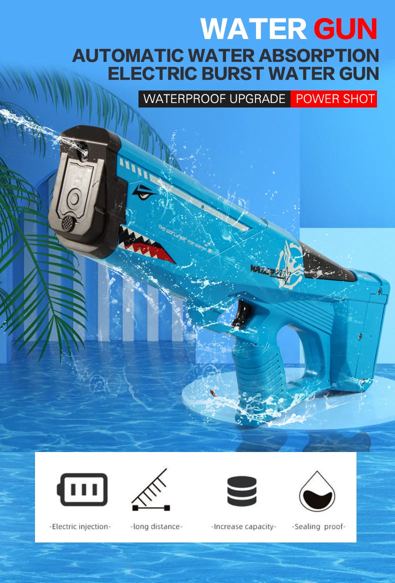 2024 songkaren Gun Version 2.0 - thailand festival gun - 3 in 1 New Auto Suction Mode for WATER gun with Mannual water shooting- Holi Gun water gun - playmaster toys