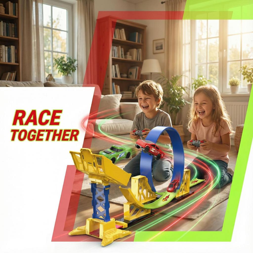 Speedx rc track toy with remote