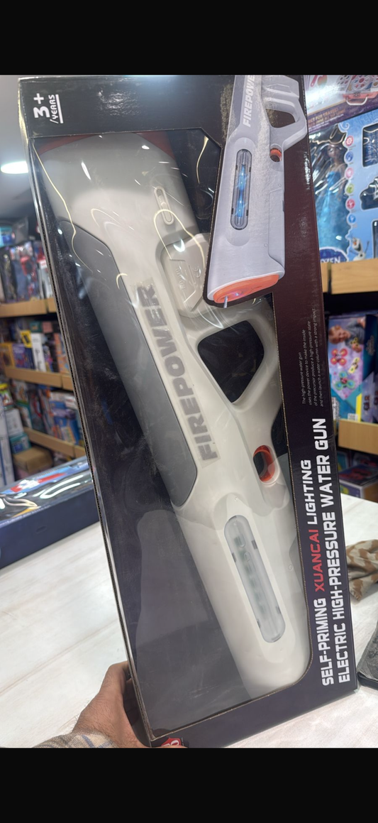 BIgg sizee SIZE  water gun SIZE - 40 feet shot Electric Water Gun Squirt Gun for Adults Outdoor Games Automatic SUCTION Water Guns Toy