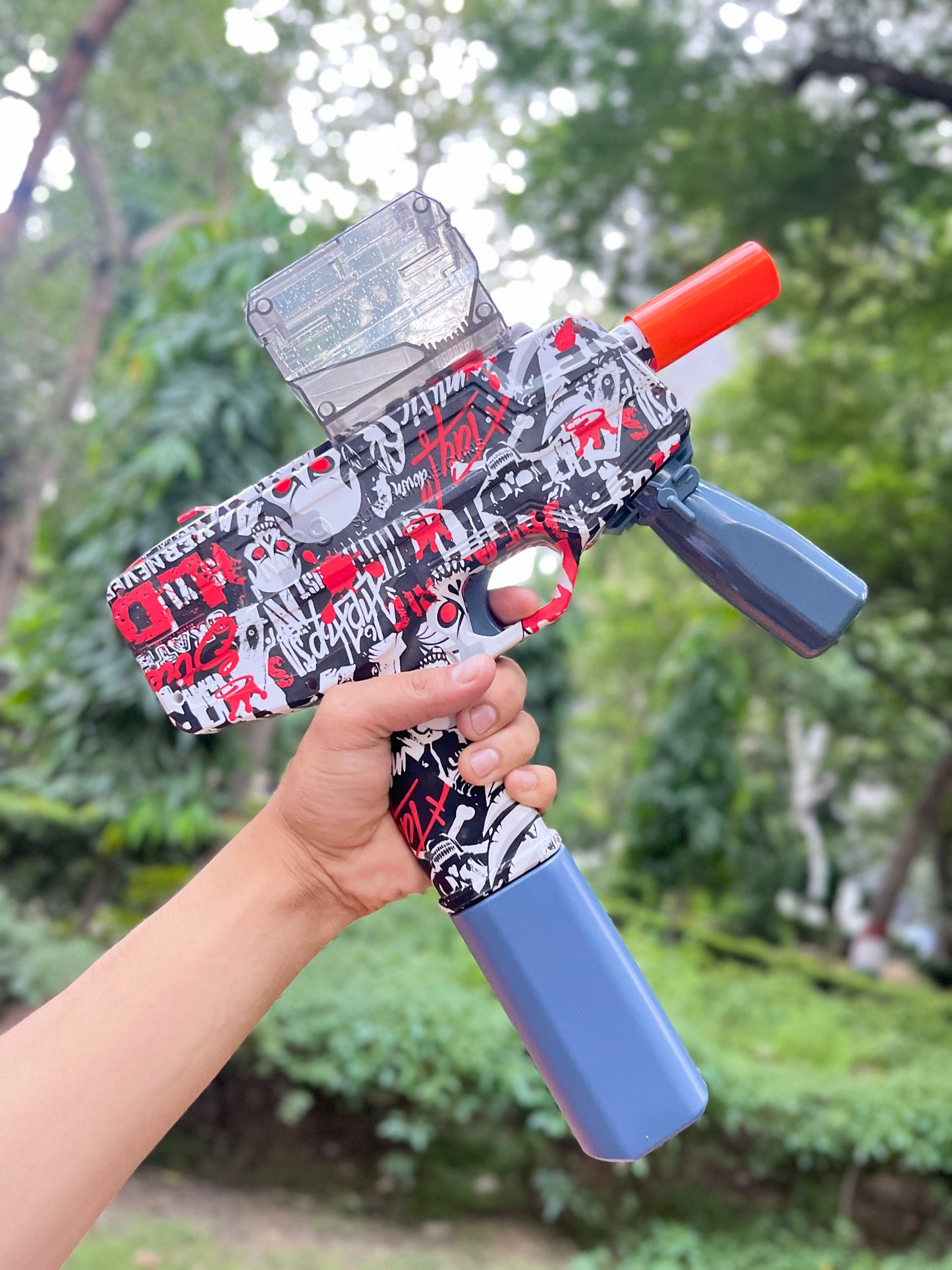 Most powerfull Automatic jellygun Mp9 orbeezz Gun - jelly ahot gun - water bomb