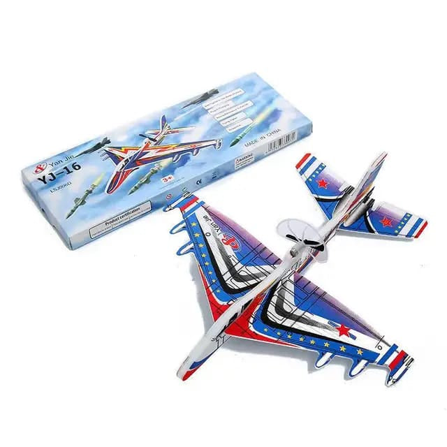 Hand Throwing Airplane Electric Plane - Hand throw Flying Plane Foam Airplane Electric LED Foam Throwing Glider- playmaster toys