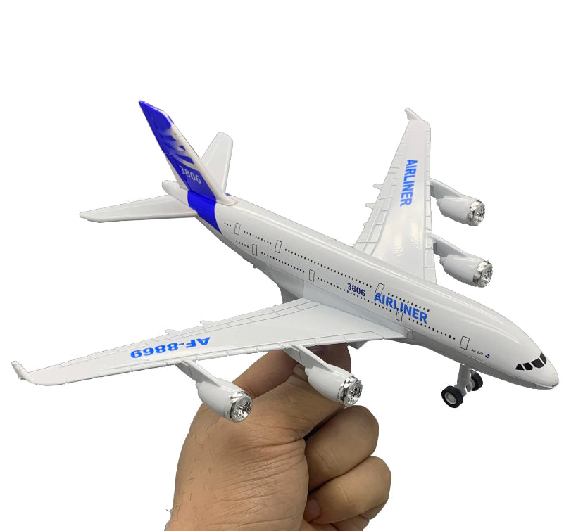 Diecast Model Airplane Airbus