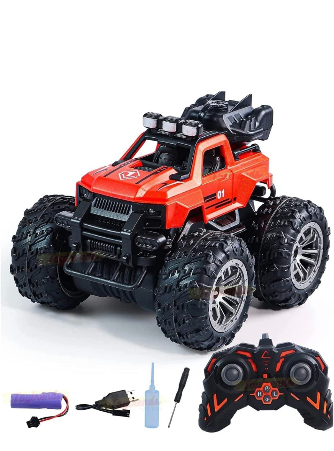 Remote control Wheelie car - smoke wheelie car with remote - monster car with smoke - RC spray wheelie car