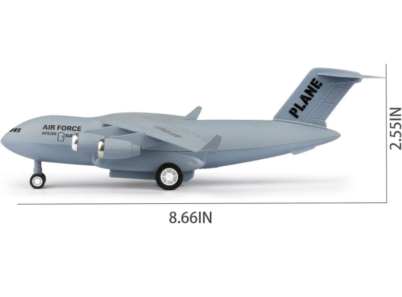 Scale Alloy Transport Planes Model with Pull Back Action and Music