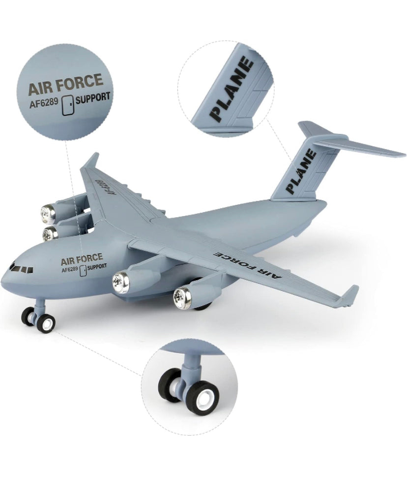 Scale Alloy Transport Planes Model with Pull Back Action and Music