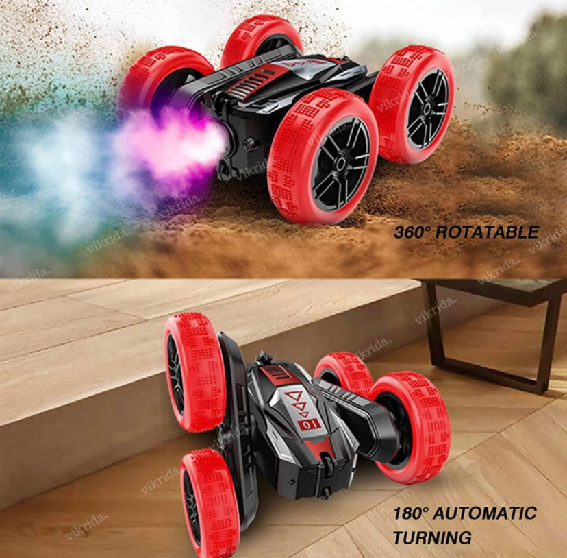 Spray Stunt Remote Control Car with Headlights