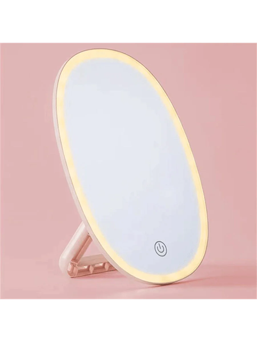 Smart LED Makeup Mirror with Touch Screen, and USB Rechargeable - SHEESHA