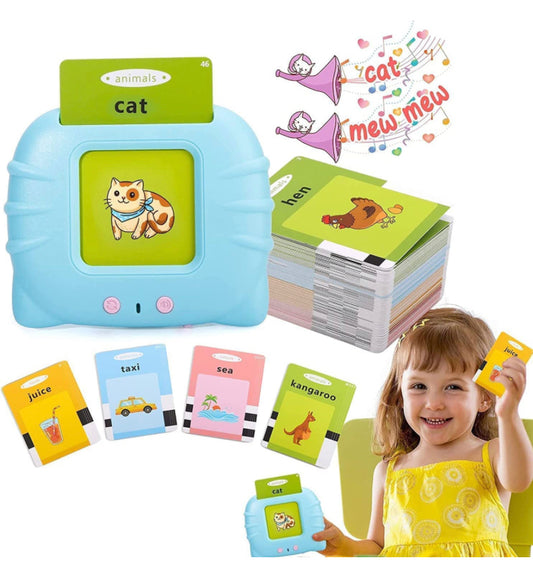 Talking Flash Card Learning Device Toy for kids