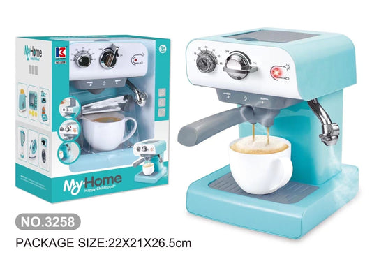 Coffee Machine Toy For Kids With Realistic Action Light And Sound